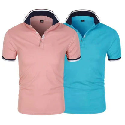 [BUY 1, GET 2] 2-Pack Essential Polo Shirts