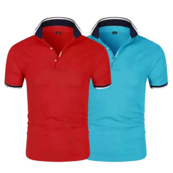 [BUY 1, GET 2] 2-Pack Essential Polo Shirts